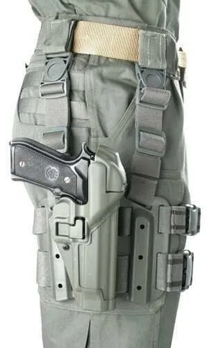 Buy Blackhawk 430604BK-R SERPA Level 3 Tactical Holster for Beretta 92/96/M9 online