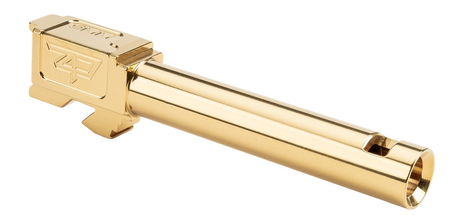 Zaffiri G19 Gen3 9mm Gold Match Grade Barrel - ZAFFIRI
