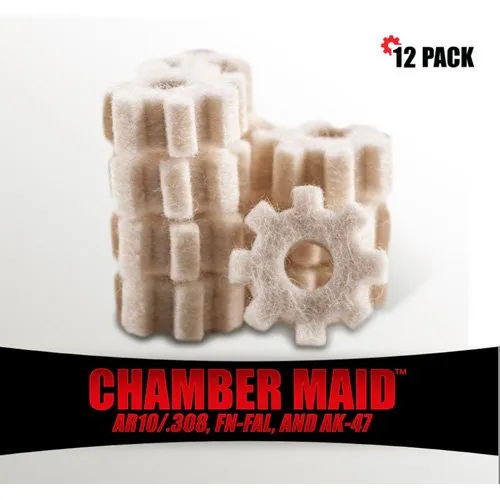 ProShot CHAMBER MAID .308 CAL./7.62MM CHAMBER STAR SWABS 12 PACK 308CMS-12 - Pro-Shot Products - .308