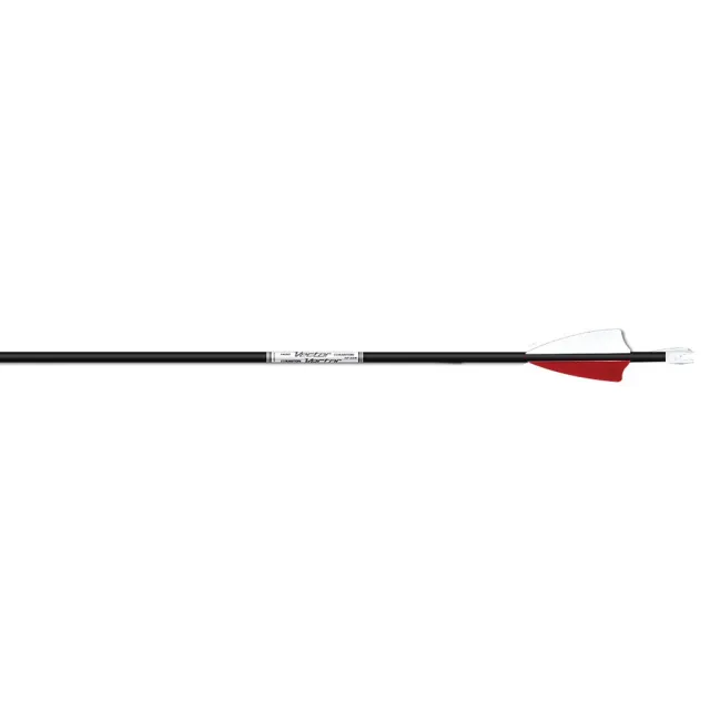 Easton Vector 731574 Arrows 4mm Carbon-Fiber 2.3" Vanes 72 Pack - Easton