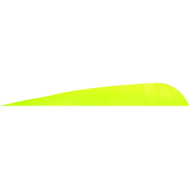 Gateway 400RPSLL-50 Parabolic Feathers Lemon Lime 4in RW 50pk 2.76gr