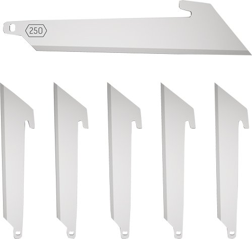 Buy Outdoor Edge 2.5 In Utility Blade Pack 6 SS Blades RRU256C online