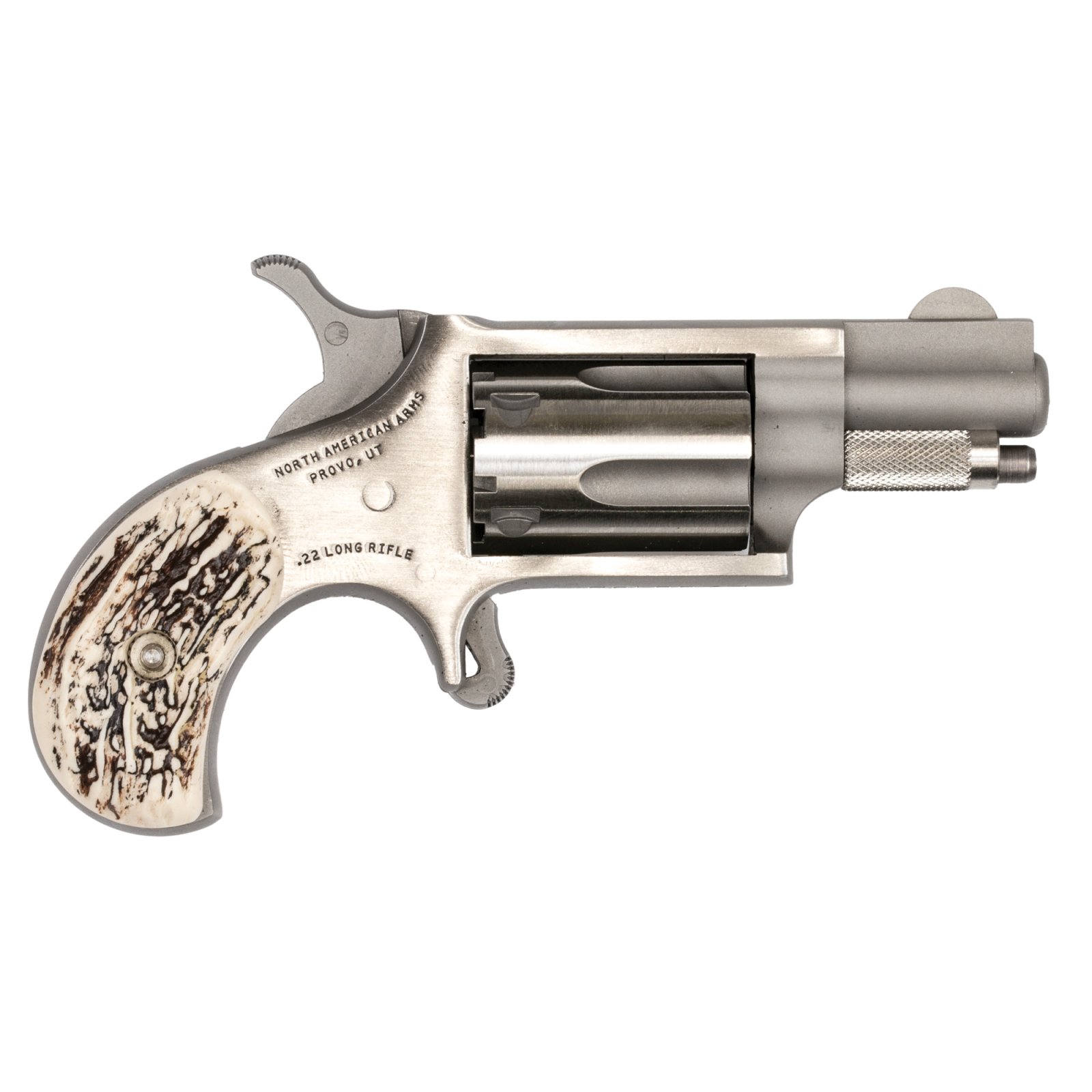 Buy North American Arms NAA-22LR-GSTG Mini-Revolver 22LR 1 1/8" Staglite Grip online