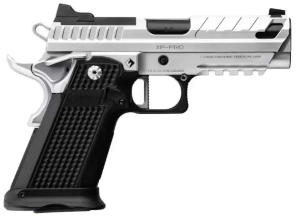 Fusion Firearms XP9C10 9mm 4 In 10rd Chrome RMR Plate Glock Mag - Fusion Firearms - 9mm Luger (9x19 Parabellum)