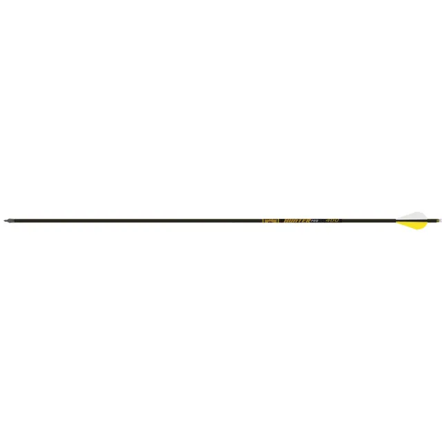 Gold Tip HPRO500A2746 Hunter Pro Arrows 500 4 Fletch 6 Pack - Gold Tip