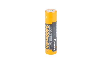 FENIX USB-C Rechargeable 18650 Battery USB-C Charging Port 3400mAh 3.6V - Fenix