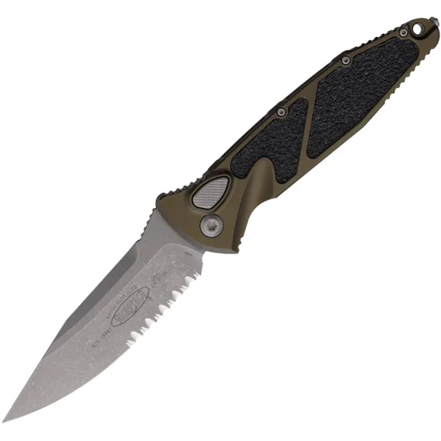 Microtech Socom Elite 160A-11APOD 3.98 In S/E Auto Apocalyptic ODG - MICROTECH