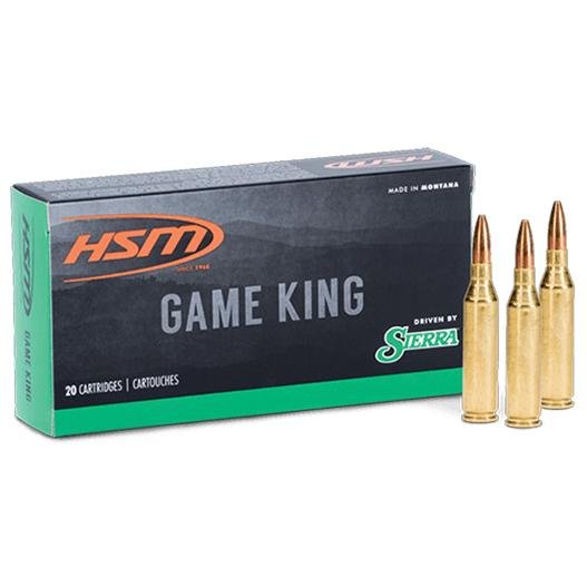 HSM Ammunition HSM-7STW-8-N 7mm STW 160gr Sierra GameKing SPBT 20rd - HSM Ammunition - 7mm STW