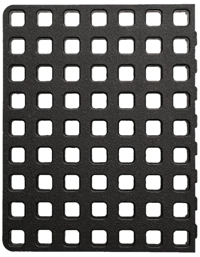 Magpul MAG1383-BLK DAKA Grid Organizer End Panel Black Polypropylene - Magpul Industries