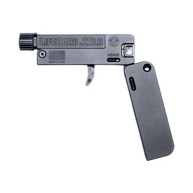 Trailblazer Lifecard LC1-T Pistol - Black .22 LR 2.5" Threaded Barrel - Trailblazer Firearms LLC - .22 LR