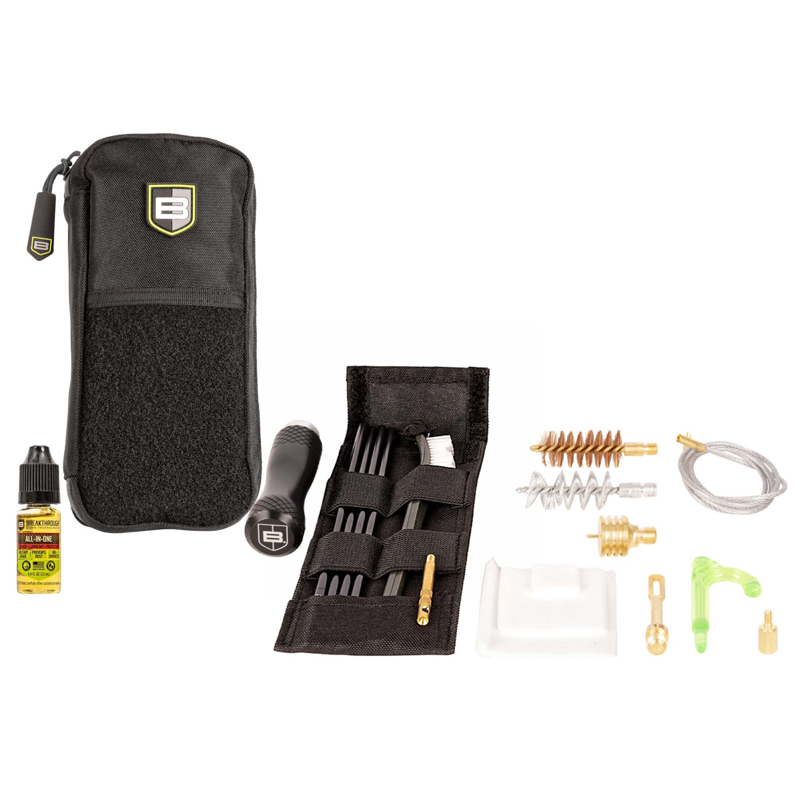 Breakthrough Clean BT-MPK-12 12GA 17 In Cleaning Kit Molle Pouch - Breakthrough Clean