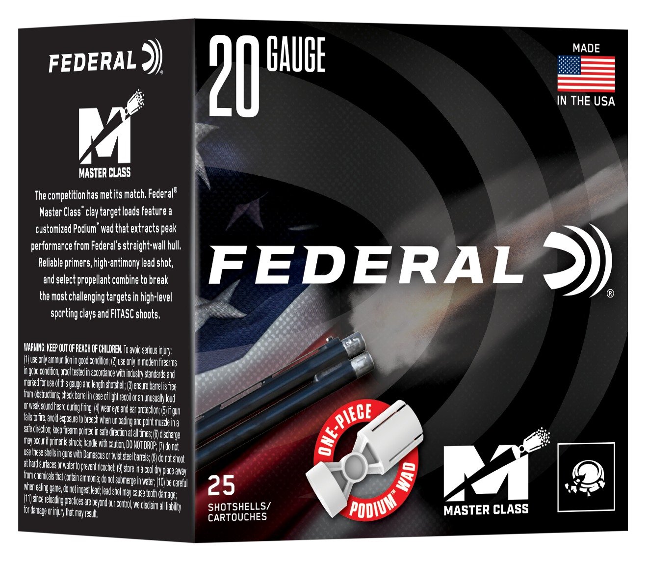 Buy Federal MC224 8 20 Gauge Premium 20GA 2-3/4" 7/8OZ #8 online