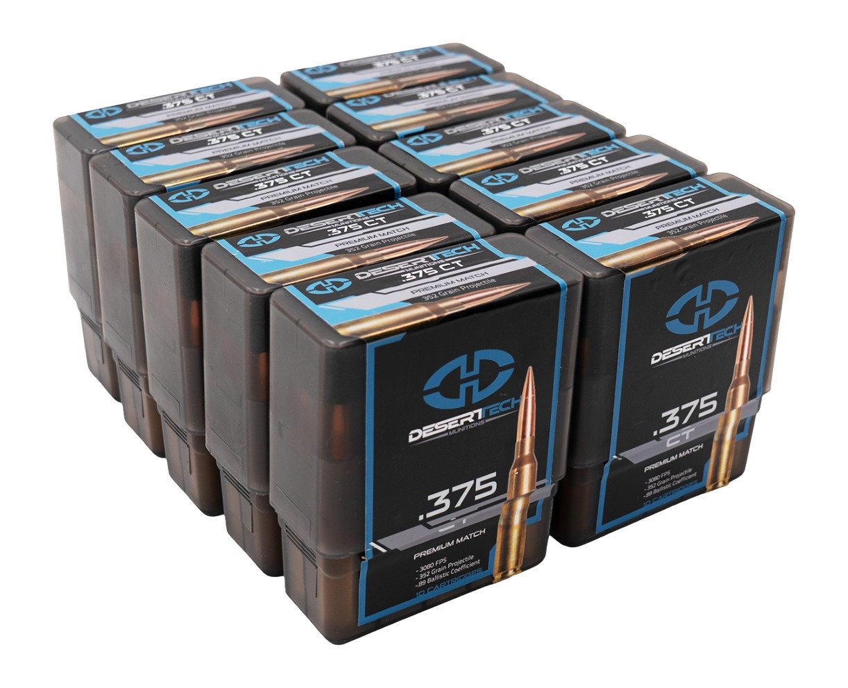 Desert Tech DTM375352BX 375CT 352GR Rifle Ammo - Desert Tech