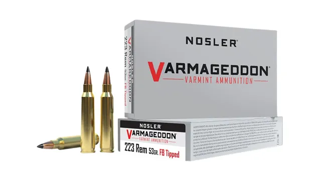Buy Nosler Varmageddon 65139 223 Rem 53 gr Tipped Flat Base 20 Rounds online