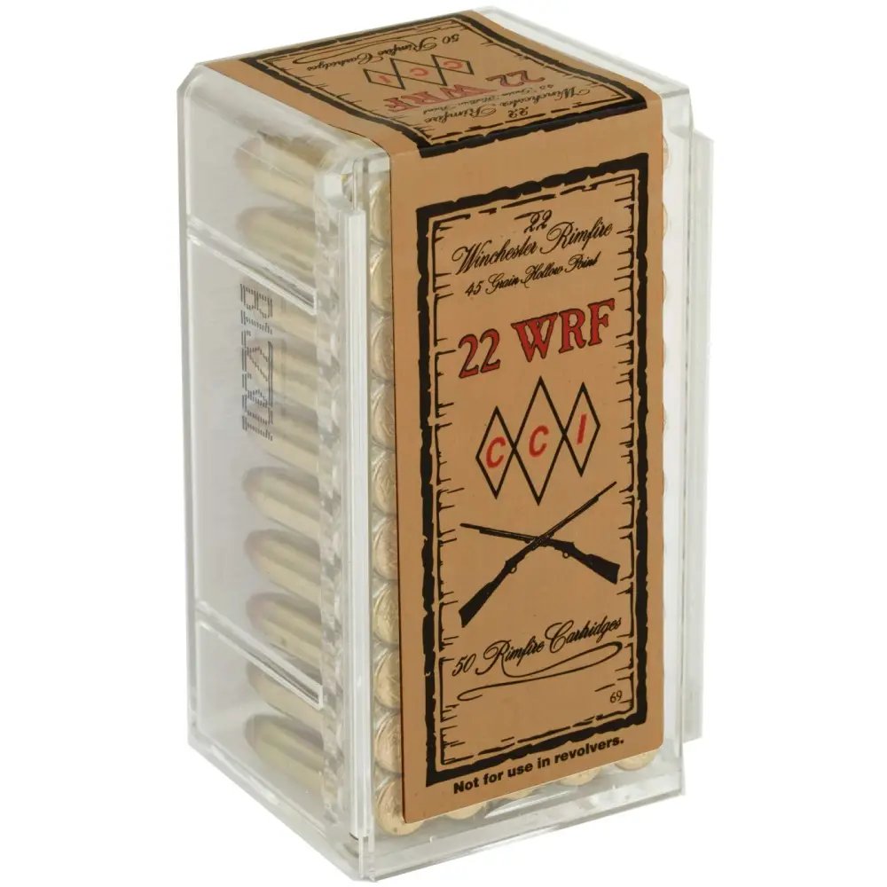 Buy CCI 0069 Specialty WRF Rimfire 22 WRF 45 gr Jacketed Hollow Point (JHP) 50 Per Box/ 40 Cs online