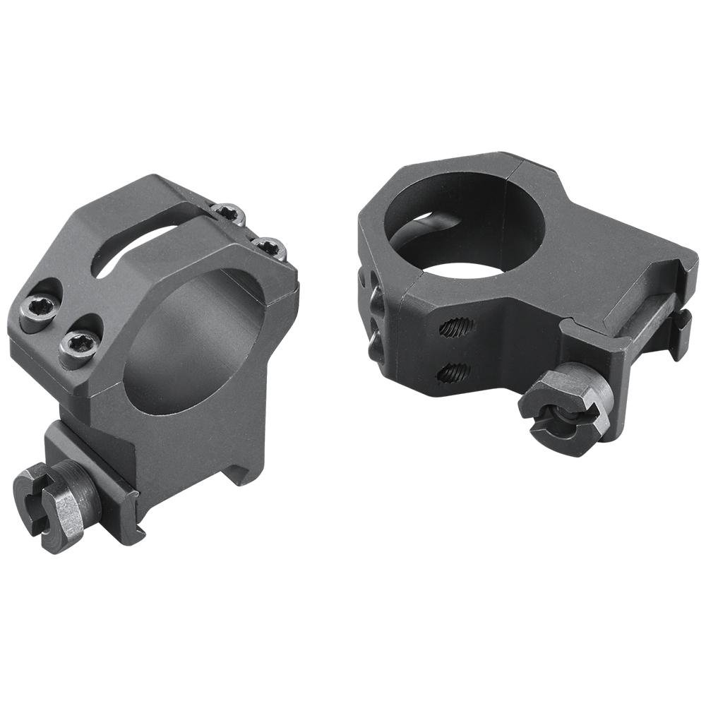 Weaver 99514 4-Hole Tactical Picatinny Aluminum Scope Rings Matte 1" - Weaver