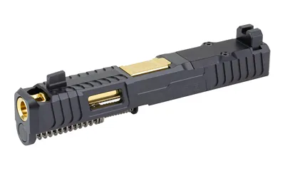 Zaffiri Precision IBS Complete Slide Fits GLOCK 19 Gen 5 Chunk Ported - Zaffiri Precision