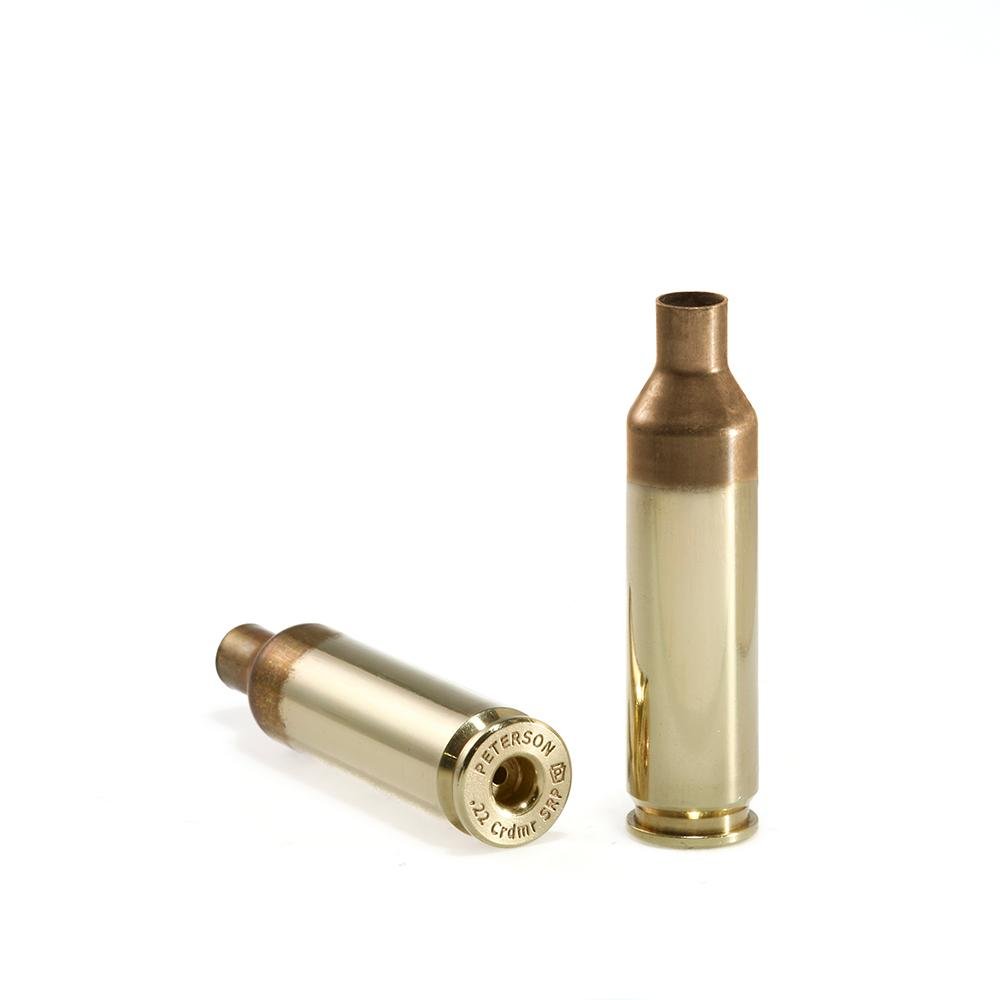 Peterson Cartridge PetersonSRP 22 Creedmoor Unprimed Brass 500/ct - Peterson Cartridge - 22 Creedmoor