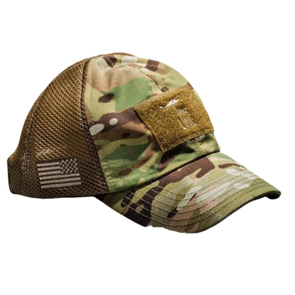 Nine Line American Made Mesh Back Hat with Drop Line Multicam - Nine Line Apparel