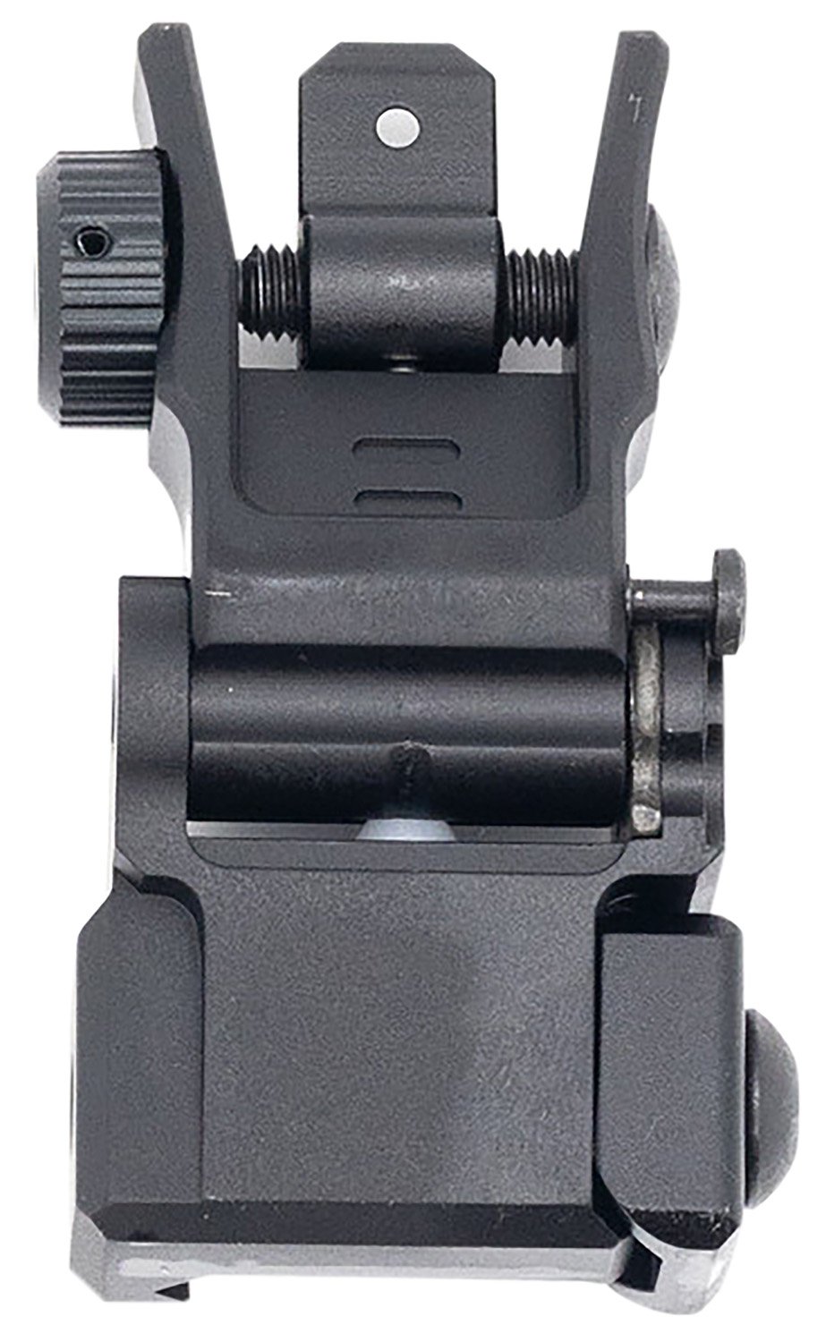 UTG MNT955 Accu-Sync Flip-Up Rear Sight Black for AR-15 Picatinny Rail - Leapers