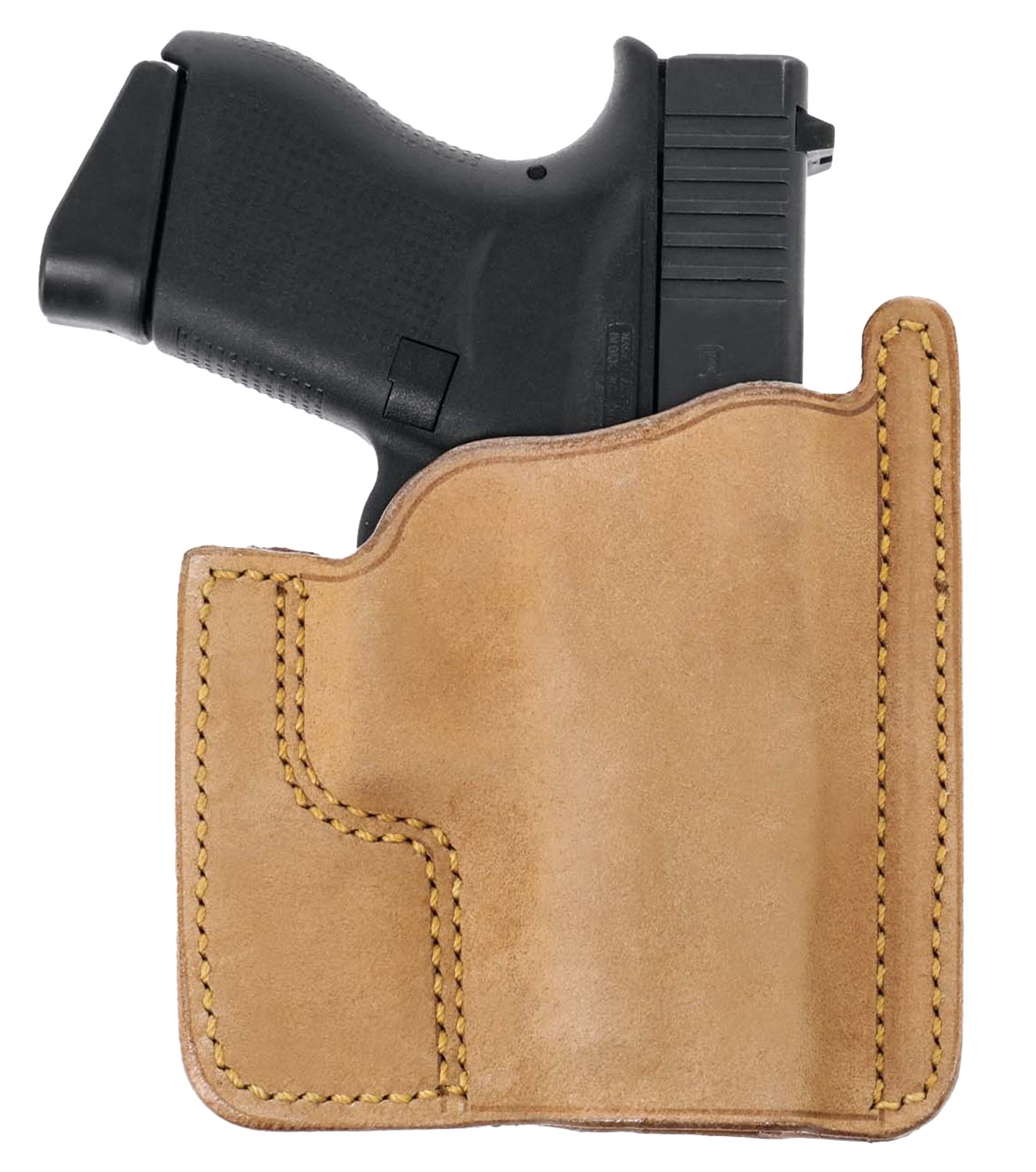 Galco PH800 Front Pocket Holster Natural Horsehide for Glock 43/43X MOS - Galco International