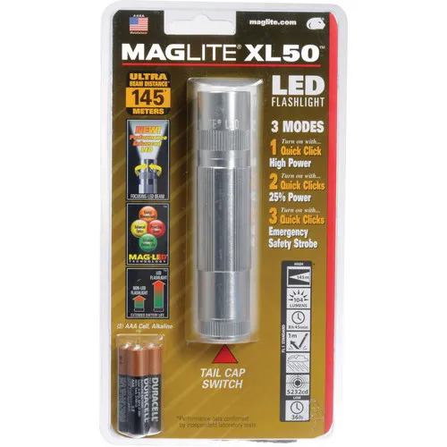 Maglite XL50 LED 3 AAA-Cell Flashlight - Maglite