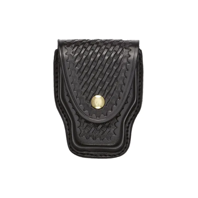 Aker Leather Handcuff Case Leather Belt-Loop Duty Holder