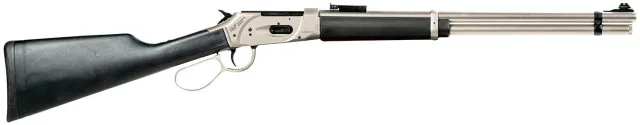 Gforce Arms Huckleberry GFLVR20SS, 410 Gauge Lever Action Shotgun, 20-inch Stainless Steel Barrel, Black Synthetic Stock, 2.5-inch Chamber, 7+1 Capacity