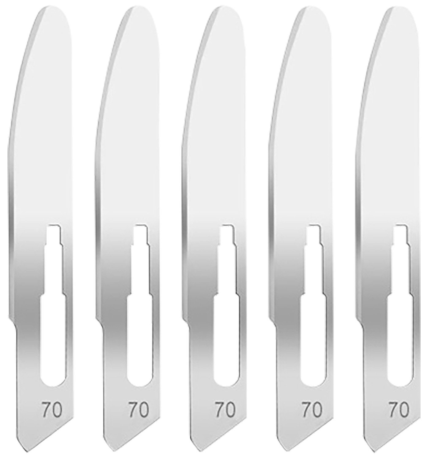 Hogue 35887 Expel High Carbon Steel #70 Replacement Blades - Hogue