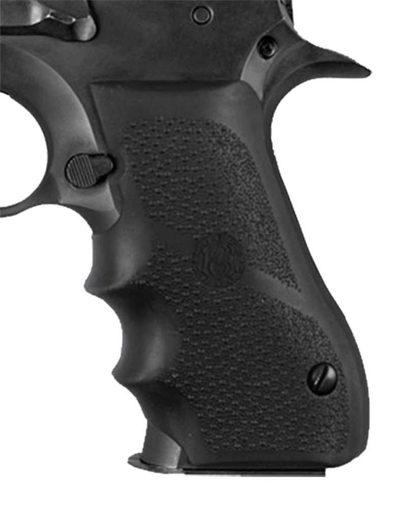 Buy Hogue 76000 Rubber Grip Black with Finger Grooves for Baby Eagle 9/40 online