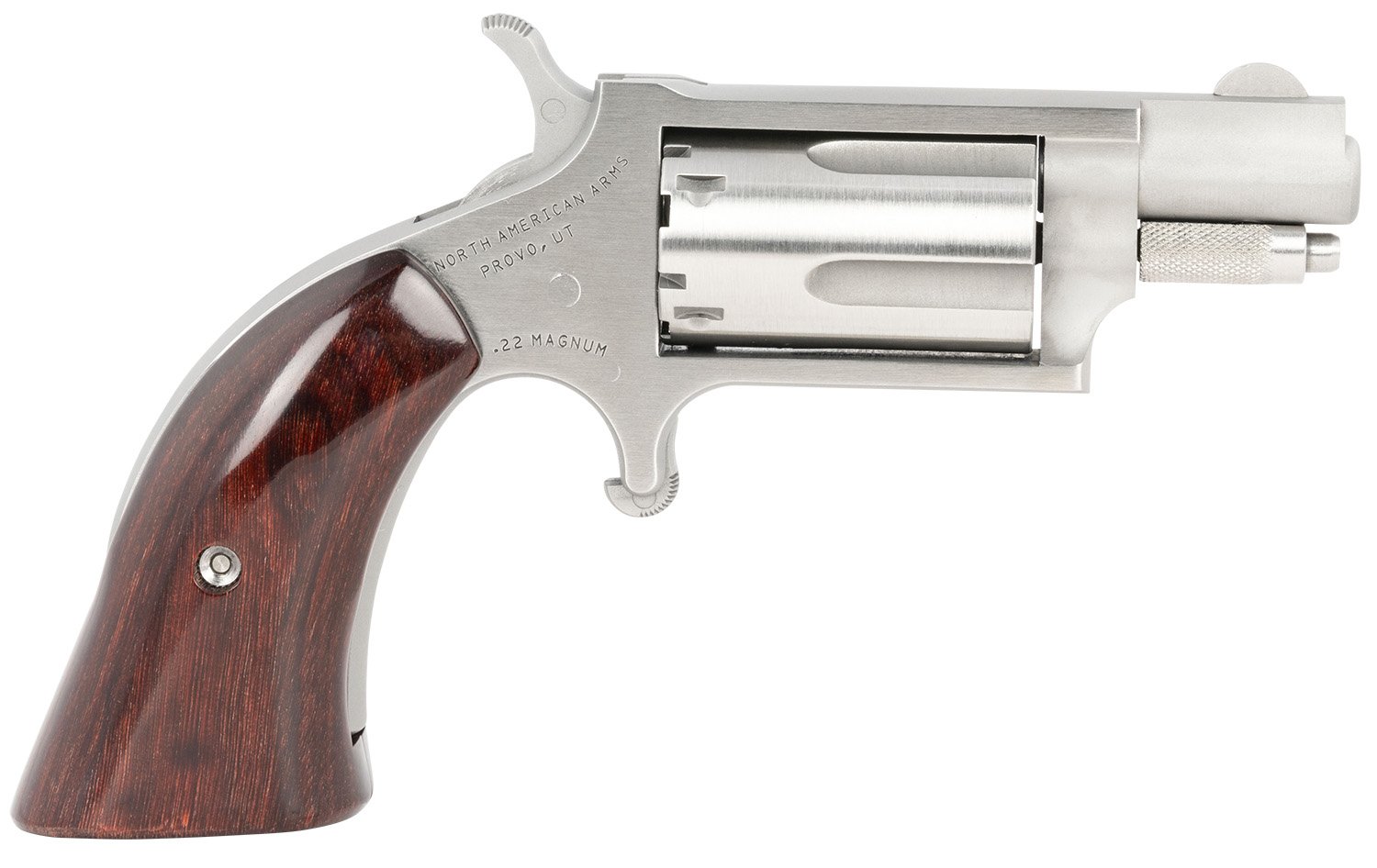 Buy North American Arms 22MSGBG Mini-Revolver .22 WMR 5rd 1.13" Stainless online