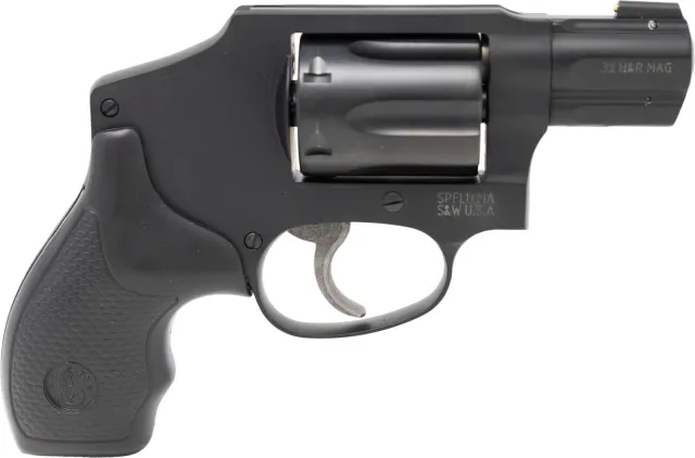 Buy Smith & WESSON INC M432 432 32 H&R MAG Round Butt/ Internal Hammer/ Brass Bead Front Sight 6 1.88 Matte Black online