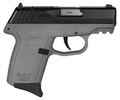 SCCY CPX-2 Gen 3 Red Dot Ready 9mm 3.1" 10rd Black/Grey