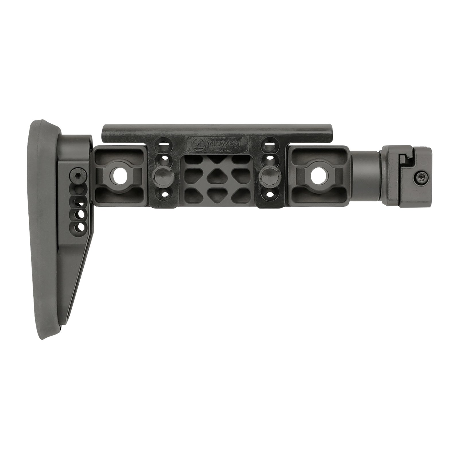 Midwest Industries Alpha Fixed Beam Side Folding Stock - Midwest Industries