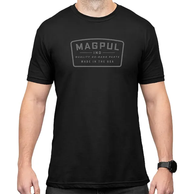 Magpul Go Bang Parts Short Sleeve Black Cotton/Polyester XL - Magpul Industries