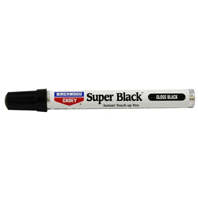 Birchwood Casey 15111 Super Black Touch-Up Pen Black Gloss 1/3 oz - Birchwood Casey - 1/3 OZ
