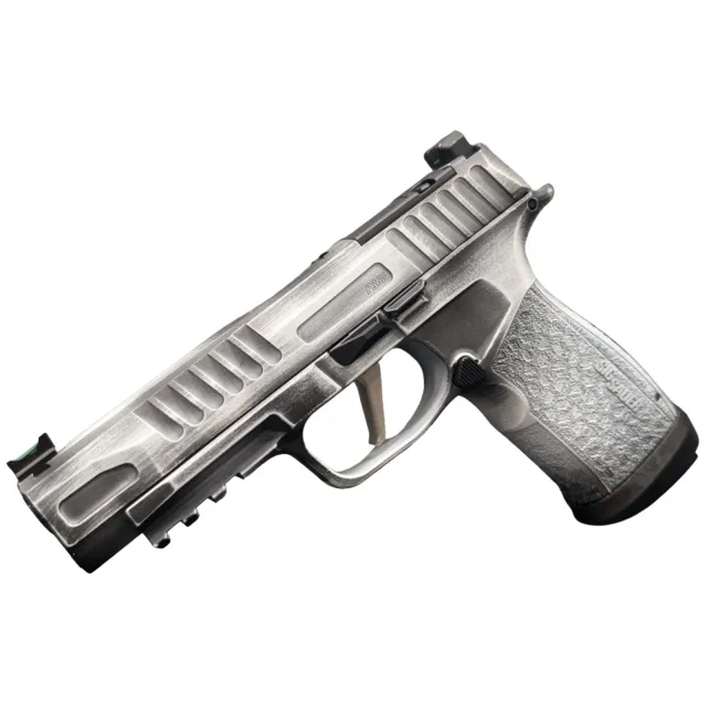 SIG SAUER P365 FUSE BATTLEWORN WHITE 9MM 4.3" BLACK O.R. 1-17RD, 2-21RD