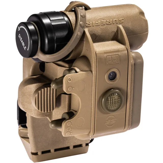 SUREFIRE HL1 HELMET LIGHT 1.4â€"19.2LM IR/YELLOW-GREEN/IR TAN - SUREFIRE for sale at Smoke Wagon Firearms