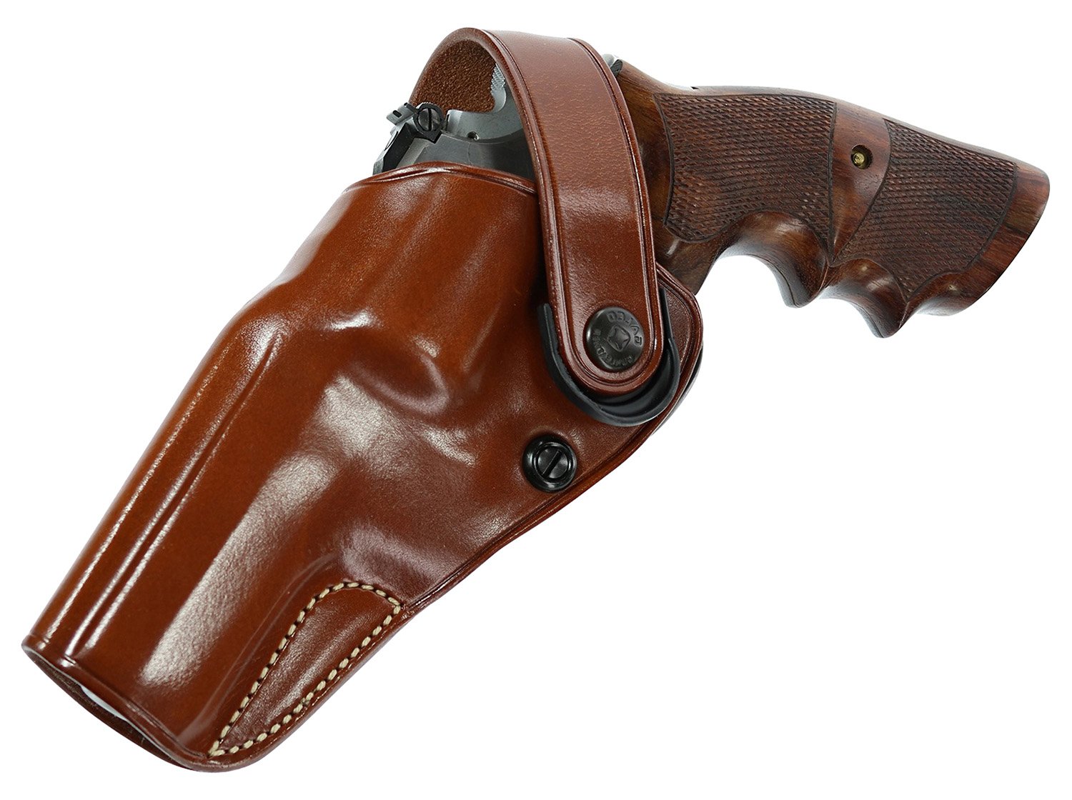 Buy Galco DAO105 Tan Leather Belt Holster Left Hand 1.75" Revolver Fit online