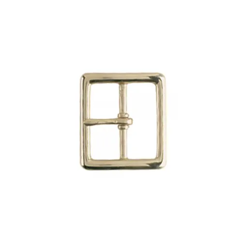 Gould & Goodrich Belt Buckle Heavy-Duty Polished Brass Finish