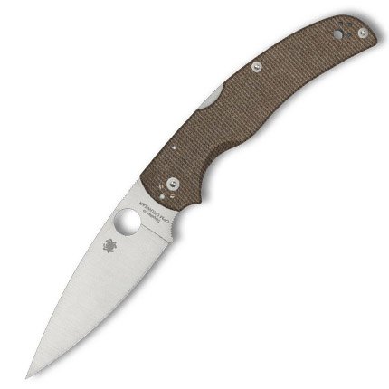 Buy Spyderco C244MPCW Native Chief Brown Canvas Micarta CPM CRU-WEAR Knife online