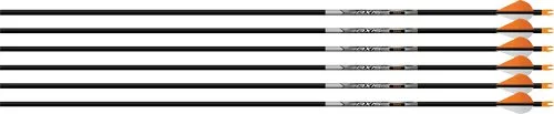 Easton 329120 5mm Axis Sport Arrows 400 2" Bully Vane 6-Pack - Easton