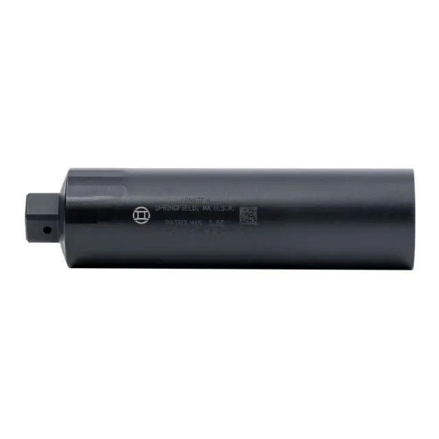 Gemtech 12109U Patrolman Suppressor 5.56 Titanium 1/2-28 Thread Black Used