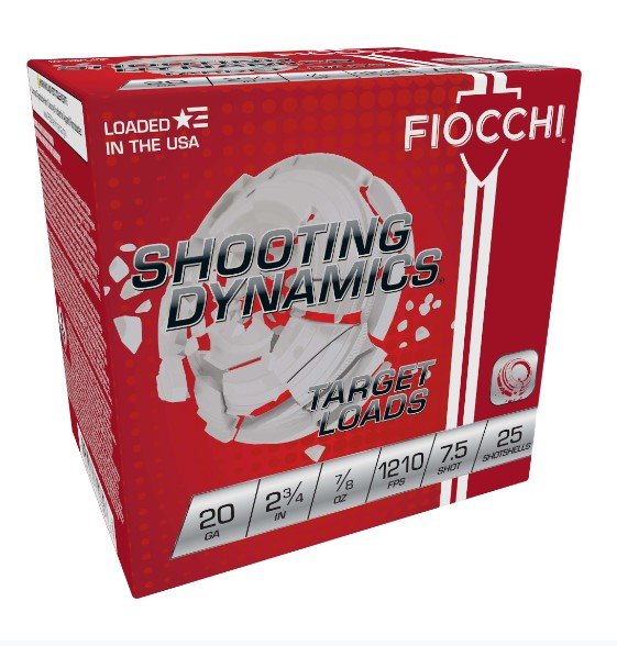 Buy Fiocchi Shooting Dynamics 20 Gauge 2.75" 7/8oz 1210 FPS Clay Target Ammo online
