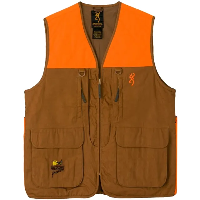Buy Browning Pheasant Forever Vest No embroidery Med online
