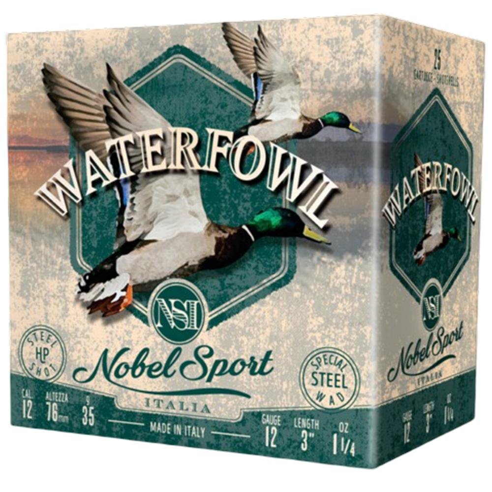 Eurosports LLC Nobel Sport 12ga 3 In 1-1/4oz 1450fps #BB 25/ct - Eurosports LLC