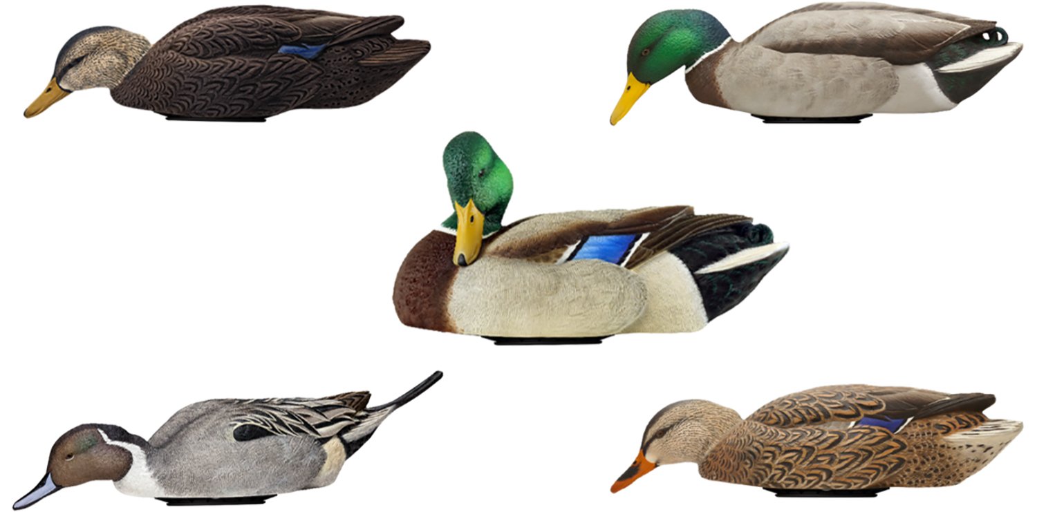 AvianX AVX-PSW-MDLH Power Swimmer Mallard Drake Low-Head Decoy - Avian-X