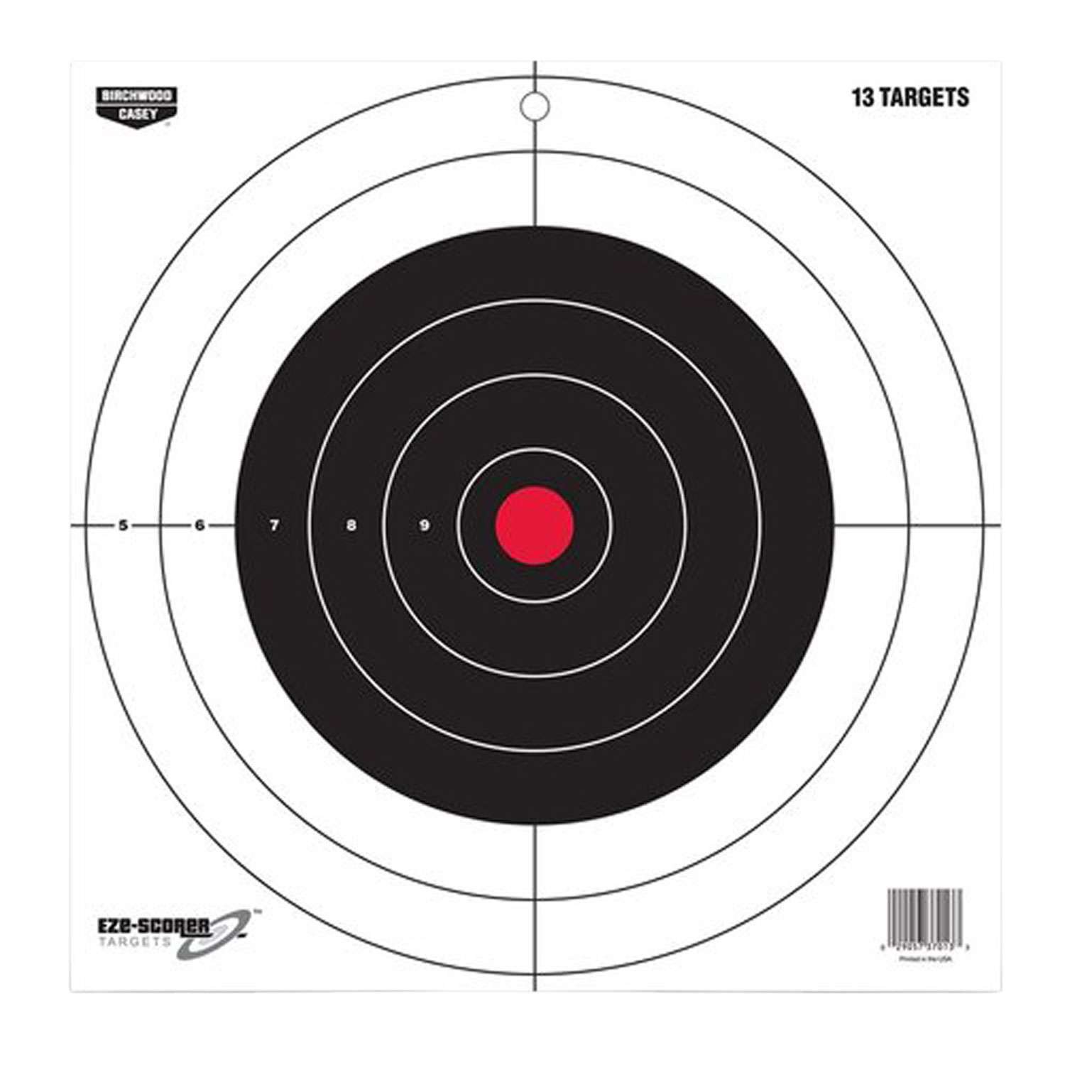 Birchwood Casey B/C Target EZE-SCORER Paper 12" BULLS-Eye 13 Targets - Birchwood Casey