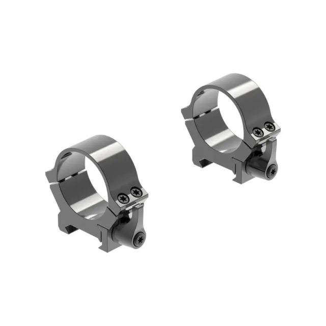 Leupold 174073 Quick Release QRW2 Rings 30mm Low Gloss Steel - Leupold