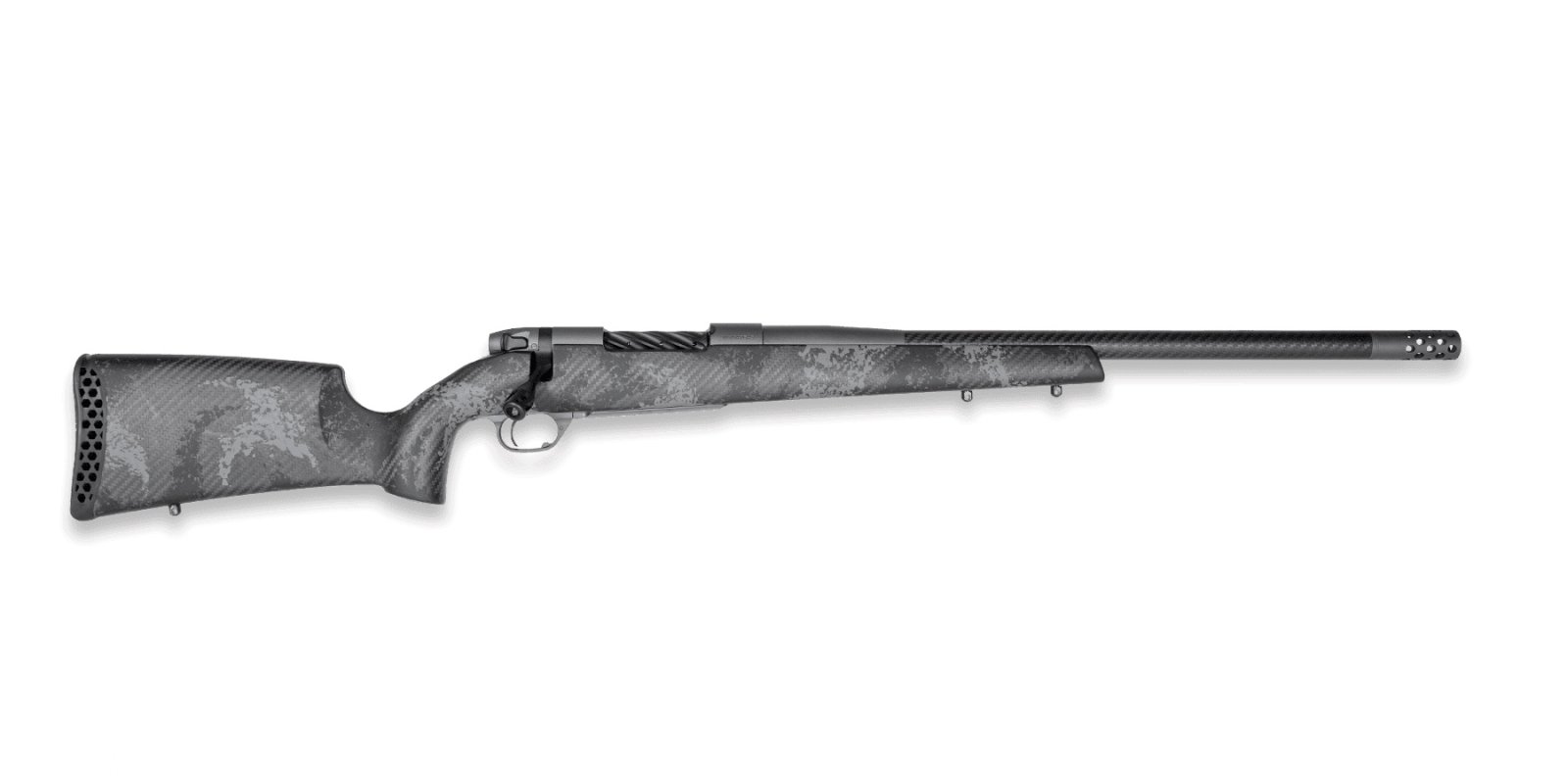 Weatherby MLC01N25RWR4B Mark V Live Wild 25 Weatherby RPM 22" Carbon Gray Cerakote Rifle - Weatherby - 25 WBY RPM